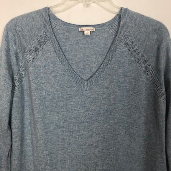 GAP Men's V-Neck Pullover Blue Sweater Size S - Picture 3 of 11